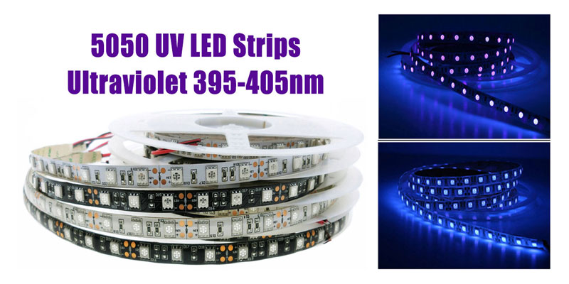 365nm 395nm UVC Flex led strips